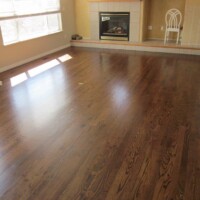 Dark grade wooden flooring installed by Pryor Floor