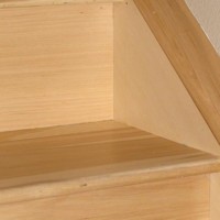 Wooden staircase step by Pryor Floor