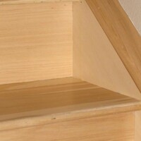 Wooden staircase step by Pryor Floor