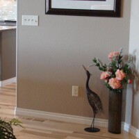Ornate decorations on top of wooden floor inside a home in Colorado Springs, CO