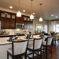 Home with wooden floors