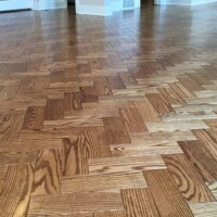 Ornate wood floor design by Pryor Floor